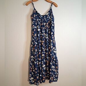 Witchery Girl Blue Floral Dress Size Small